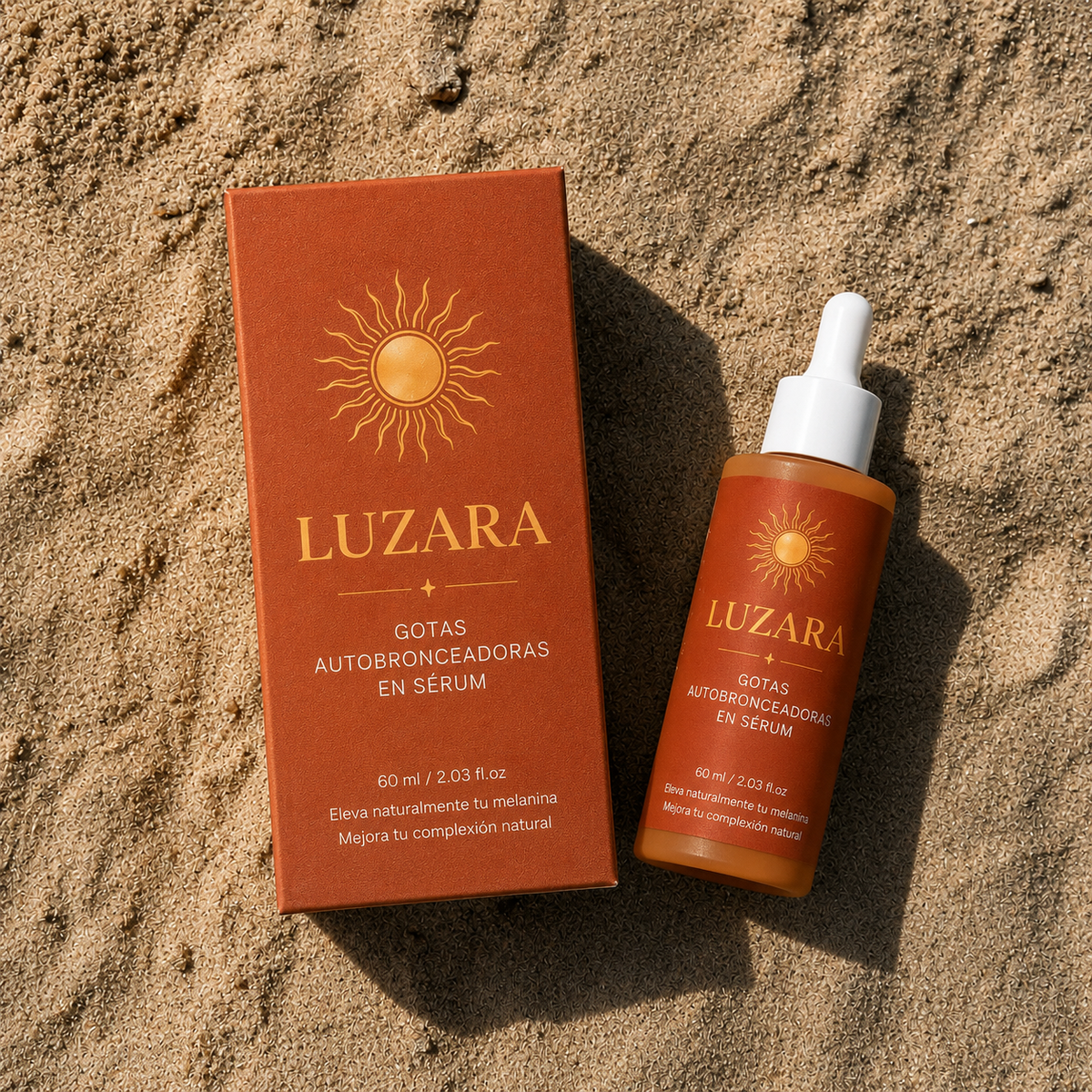 LUZARA - Tez bronceada natural durante todo el año.