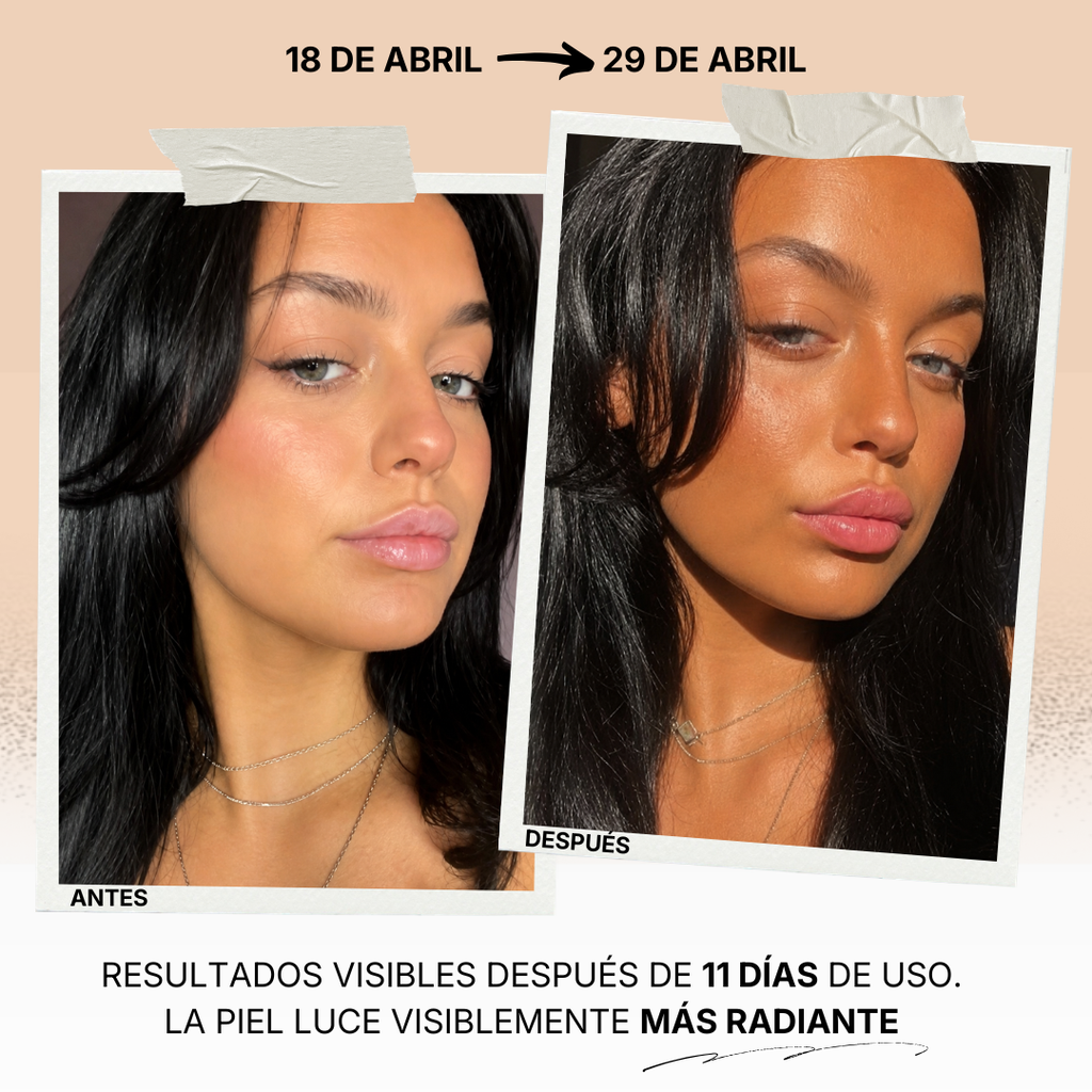 LUZARA - Tez bronceada natural durante todo el año.
