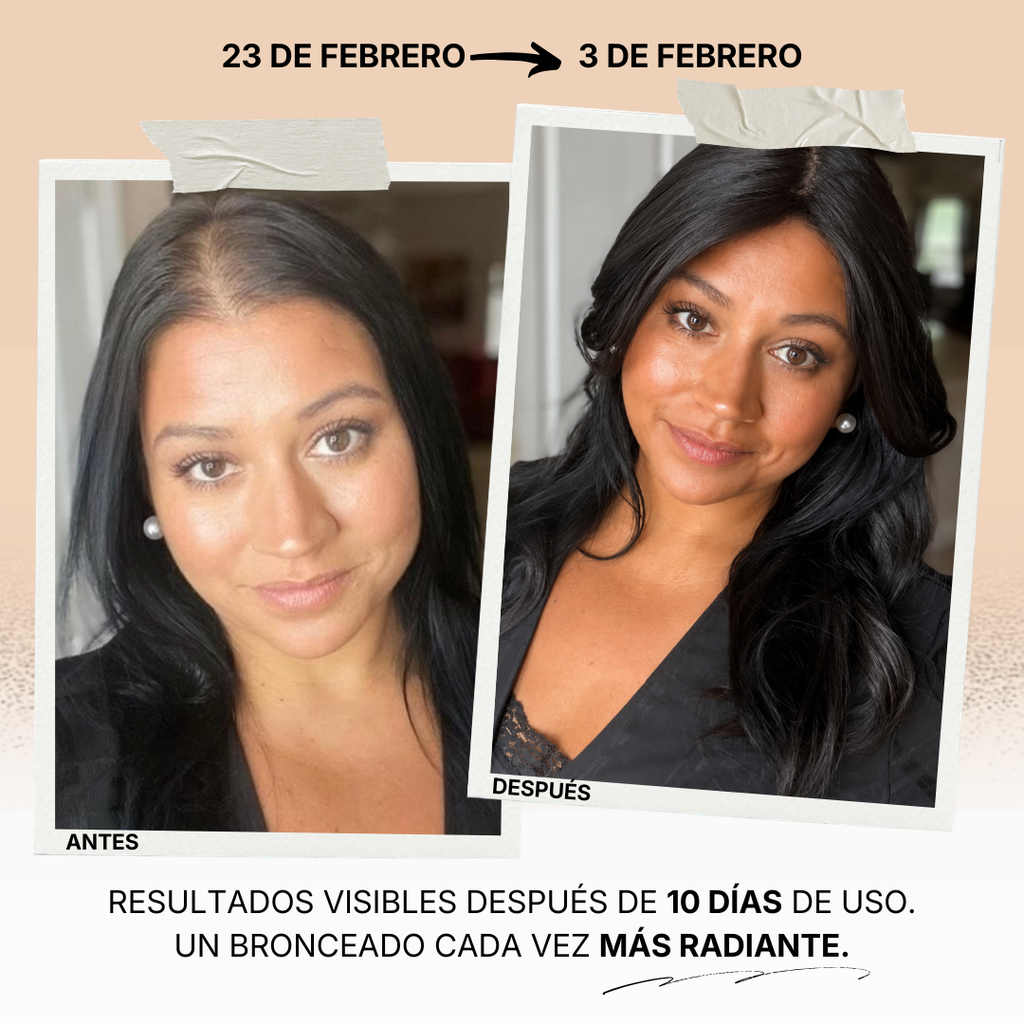 LUZARA - Tez bronceada natural durante todo el año.